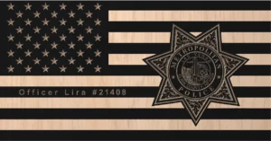 Las Vegas Metropolitan Police Flag